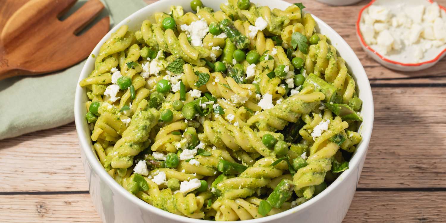 Green Goddess Pasta Salad Recipe