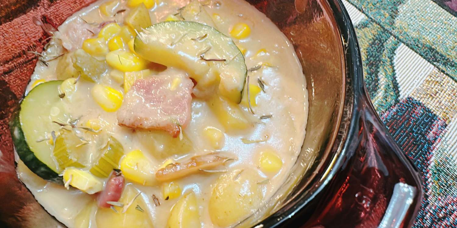 Zucchini Corn Chowder Recipe