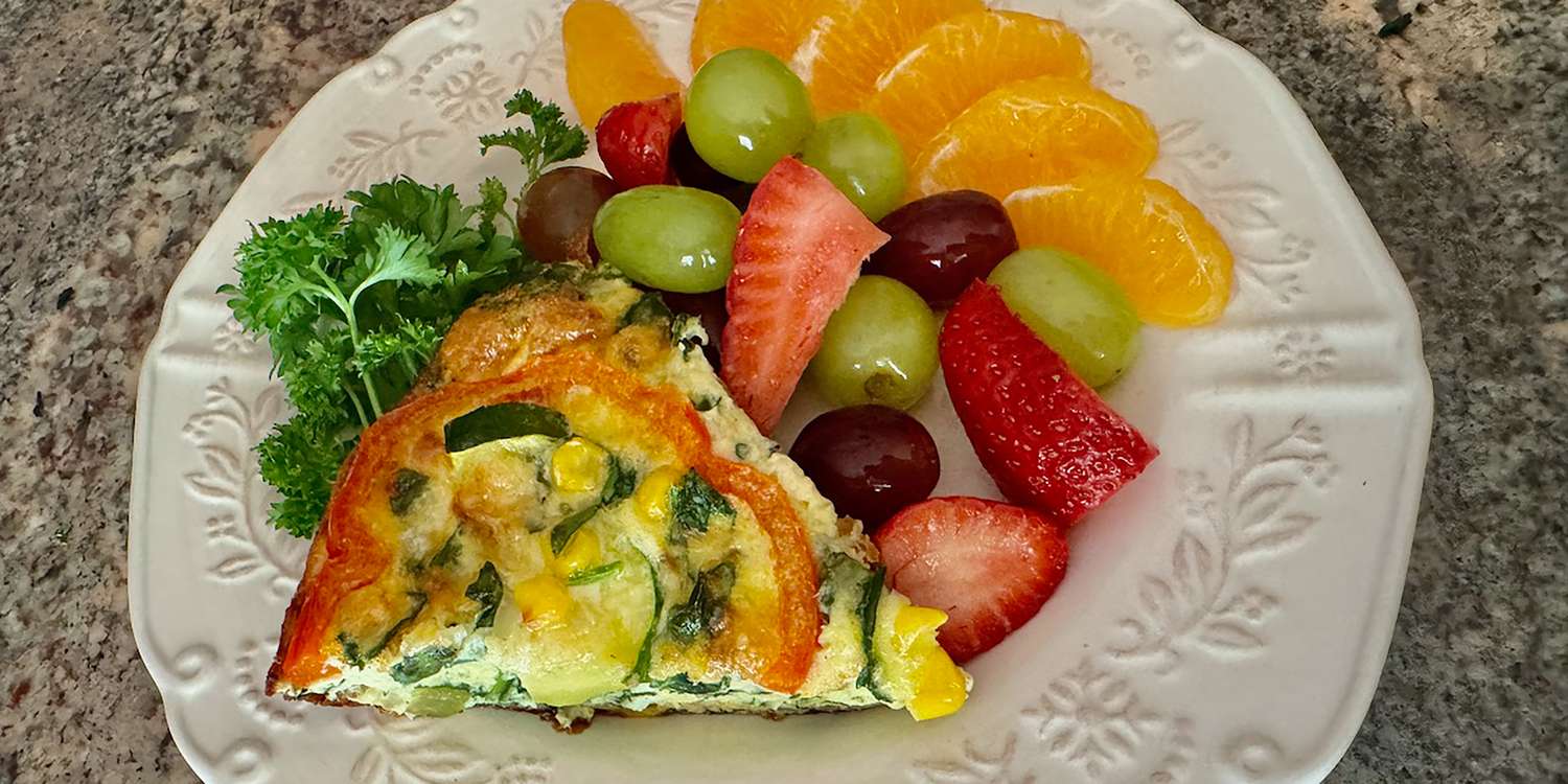 Crustless Zucchini Corn Quiche Recipe