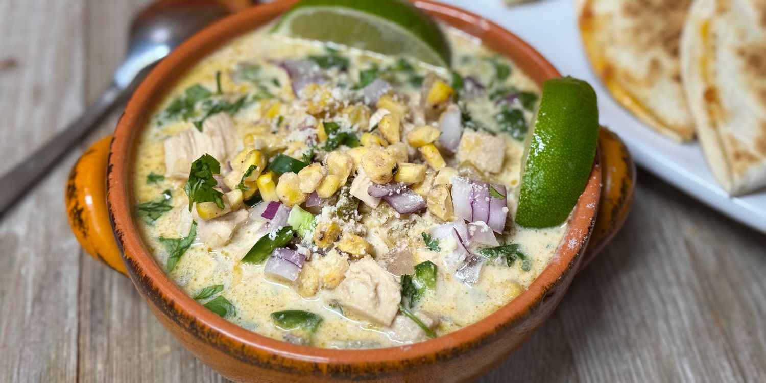 Mexican Street Corn Soup Recipe