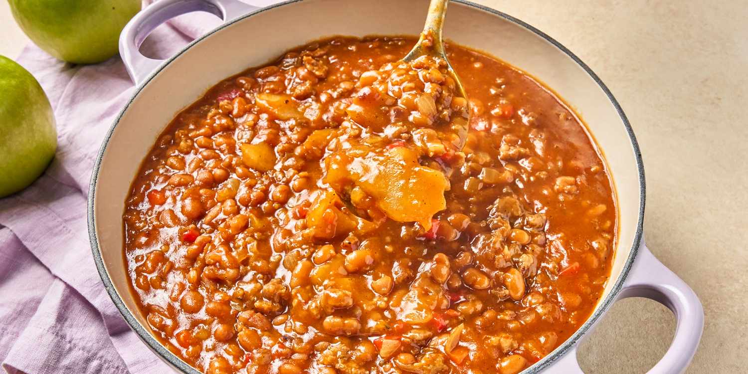 Apple Pie Baked Beans Recipe