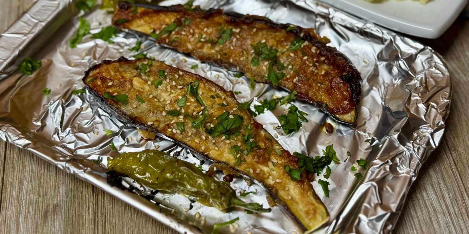 Miso-Roasted Japanese Eggplant Recipe