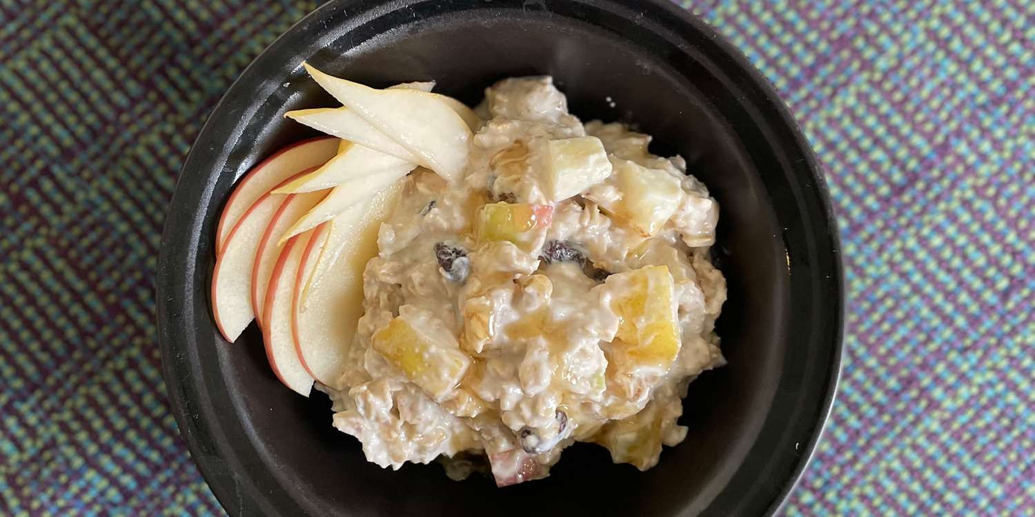 Pear and Apple Overnight Oats Recipe