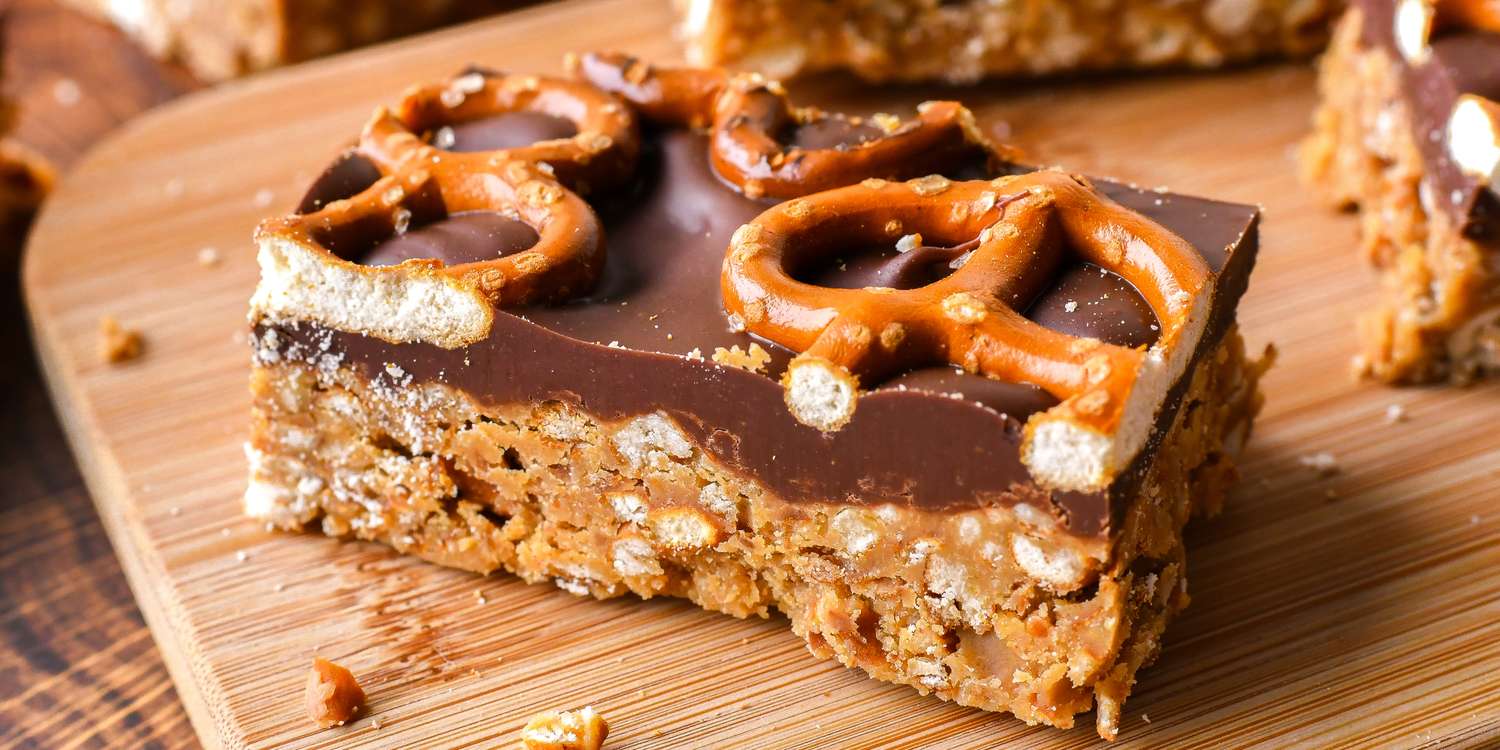 Lunch Lady Pretzel Bars Recipe