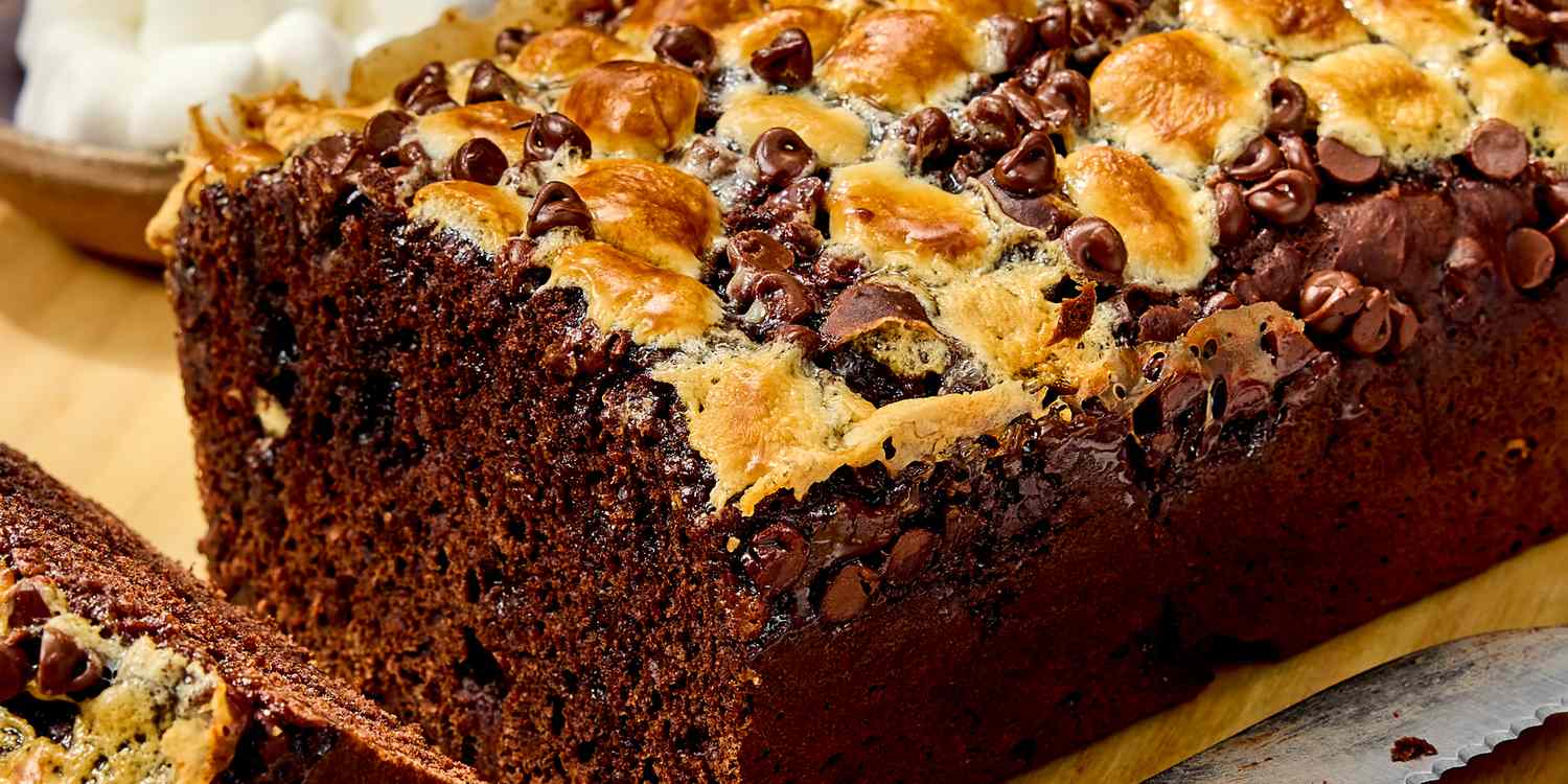 5-Ingredient Rocky Road Loaf Cake Recipe