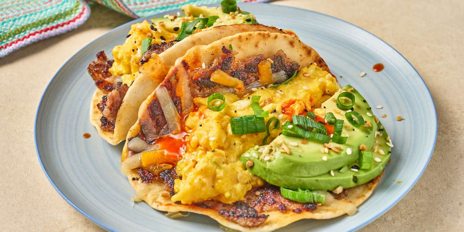 Breakfast Smashed Tacos Recipe