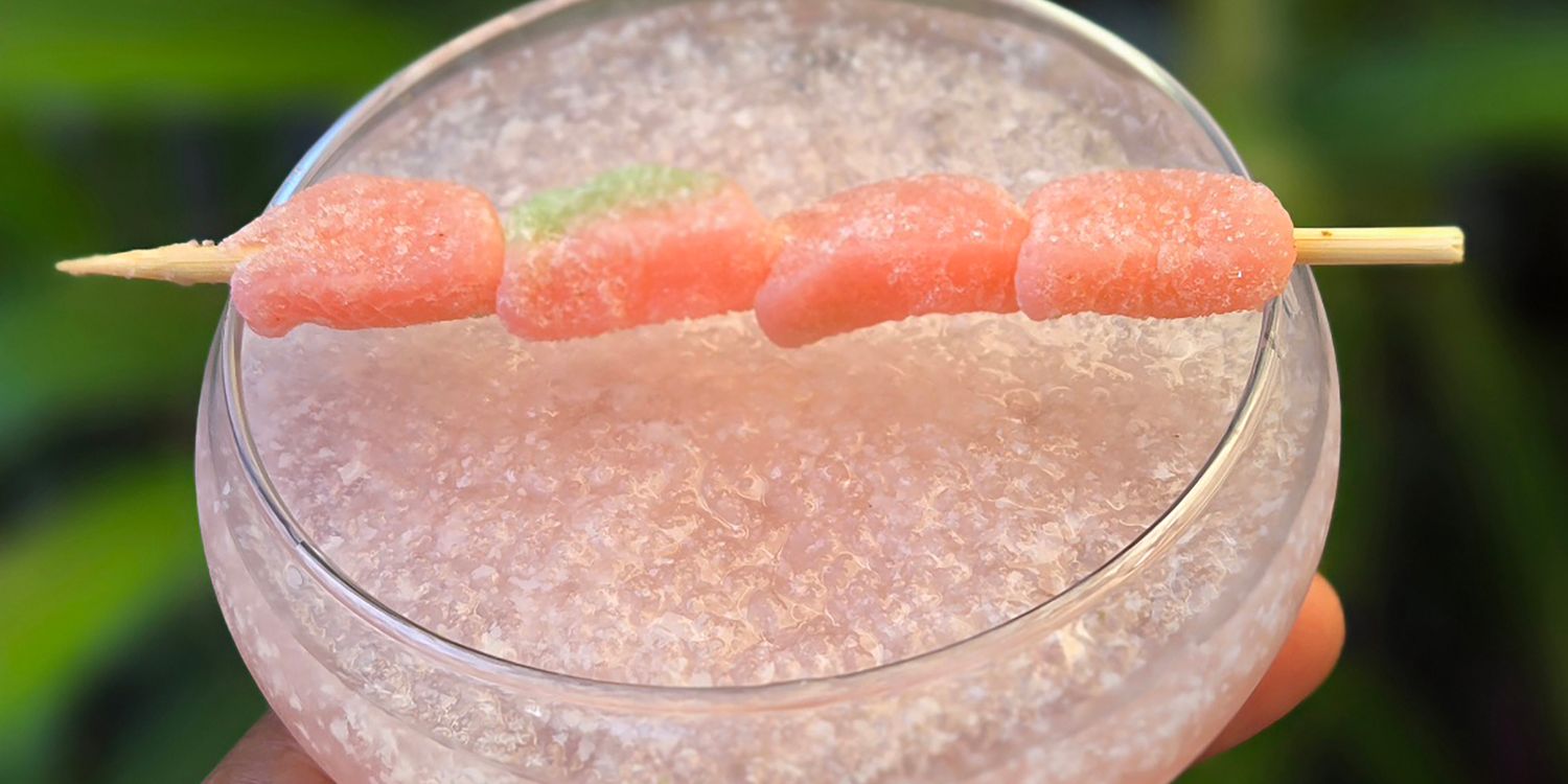 Watermelon Sour Patch Vodka Slushies Recipe