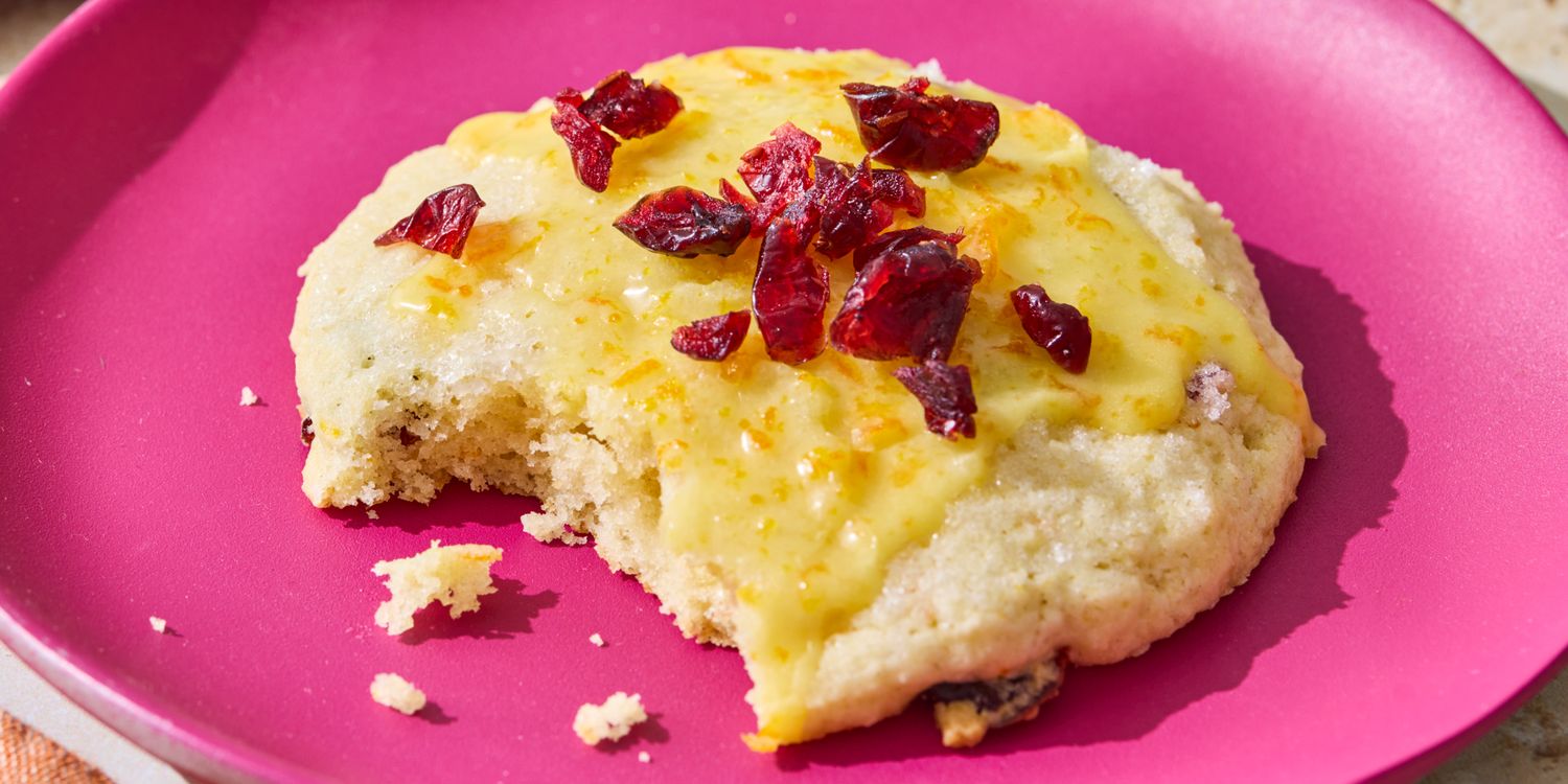 Orange Cranberry Ricotta Cookies Recipe