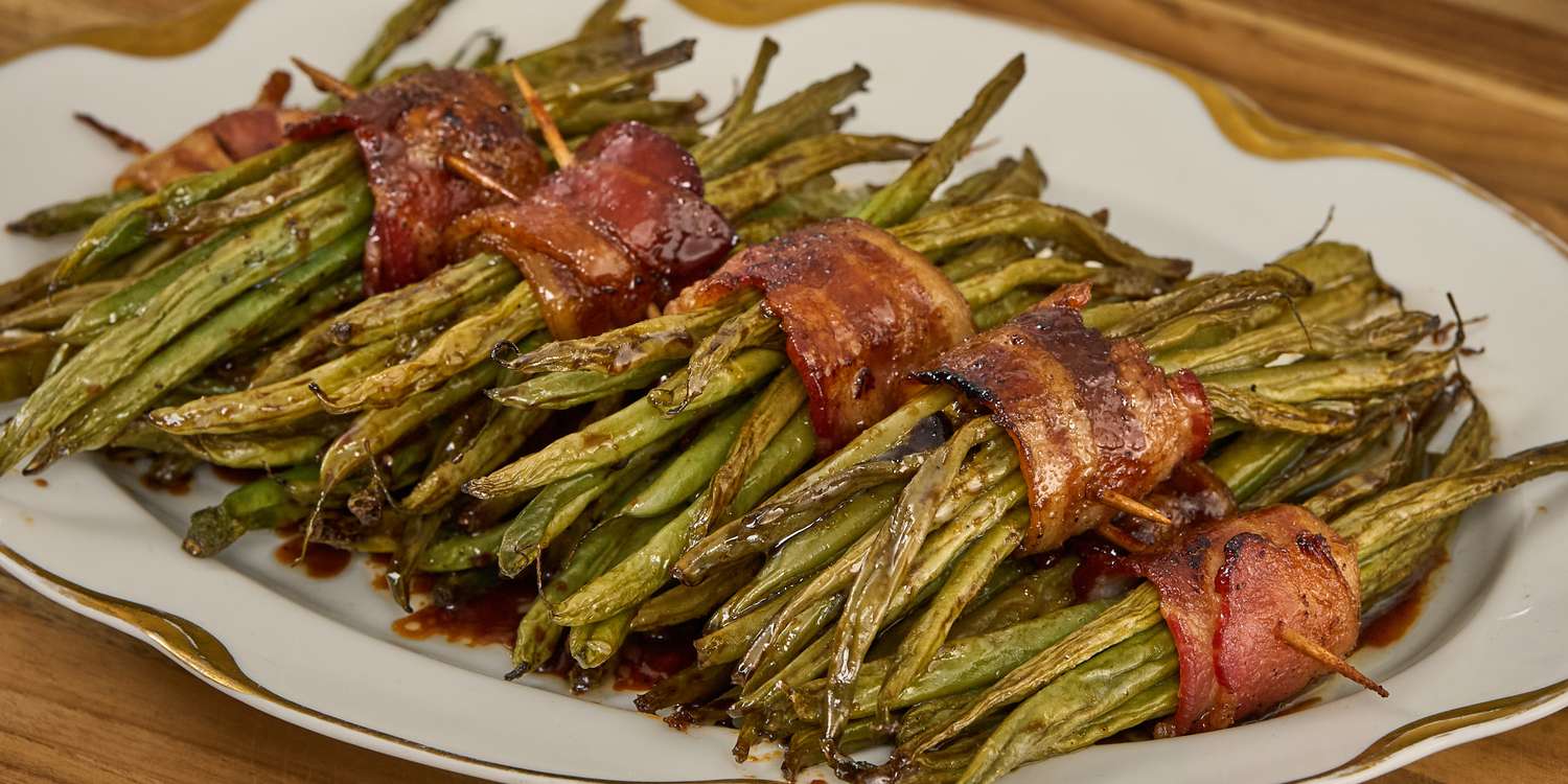 Baked Green Bean Bundles Recipe