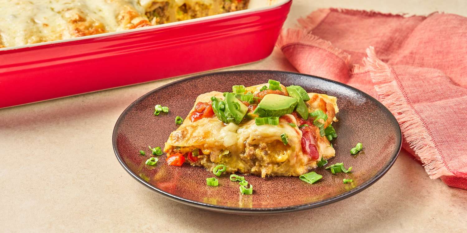 Creamy Breakfast Enchiladas Recipe