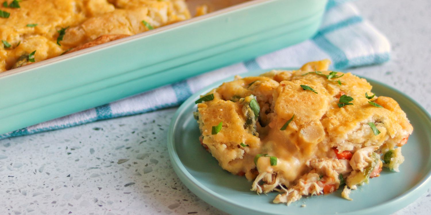 Meet Chicken Cobbler—The Cozy Fall Dinner That’s Even Easier Than Pot Pie