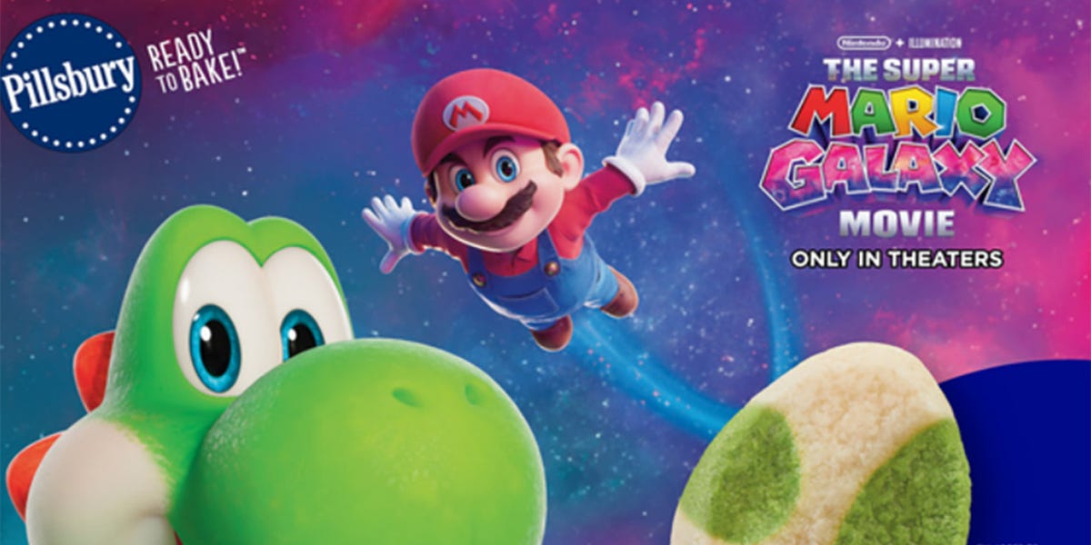 ‘Super Mario’ Sequel Details Land On Pillsbury Cookies