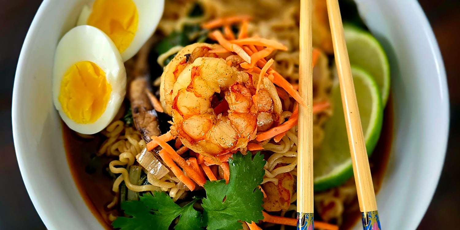 Lime Chili Shrimp Ramen Recipe
