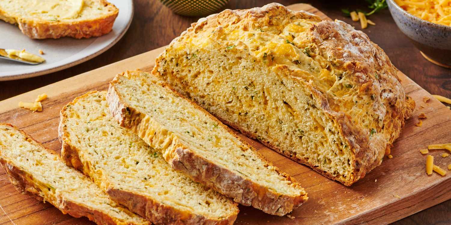 Cheddar Herb Soda Bread Recipe