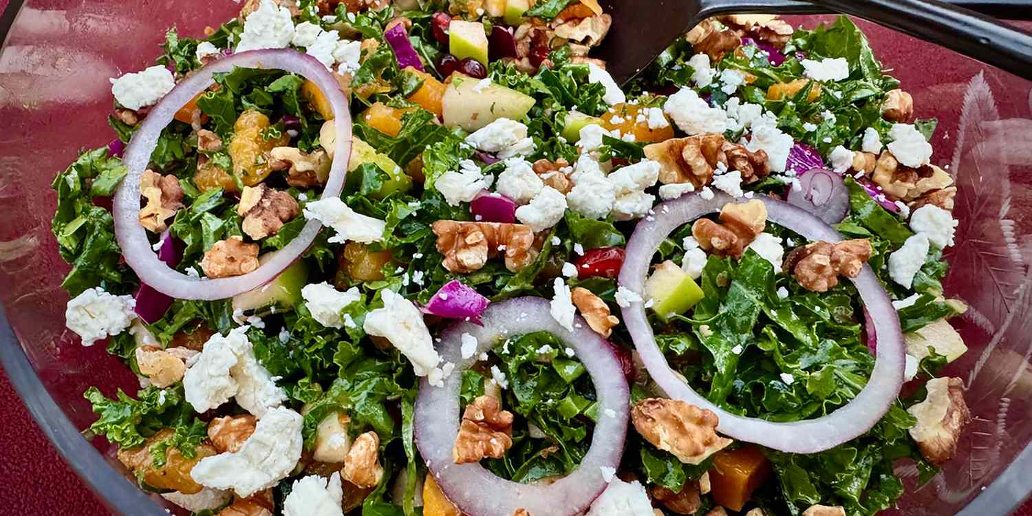 Kale and Roasted Butternut Squash Salad Recipe