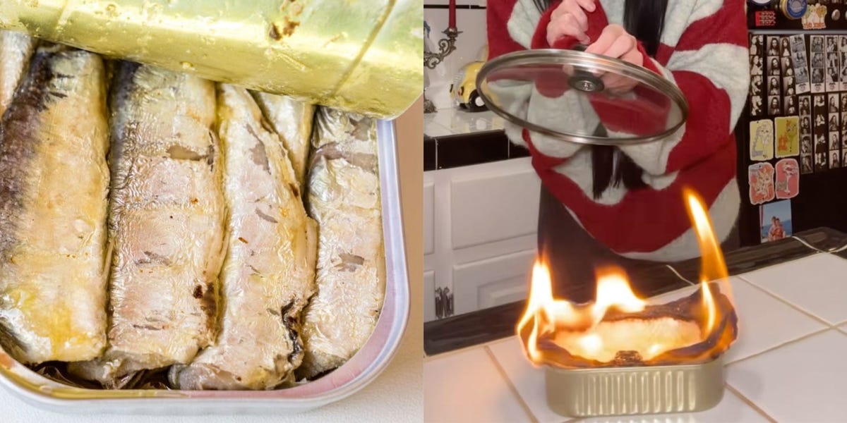 TikTok’s Smoked Tinned Fish Hack Is A Fire Hazard