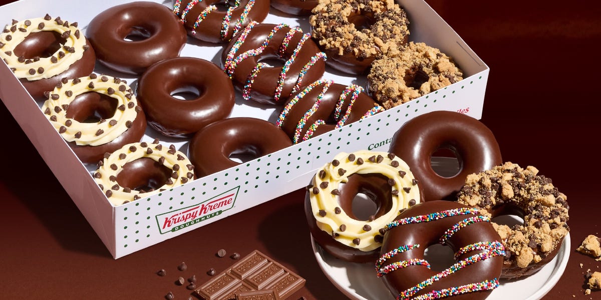 Krispy Kreme Just Brought Back Its Chocomania Doughnuts