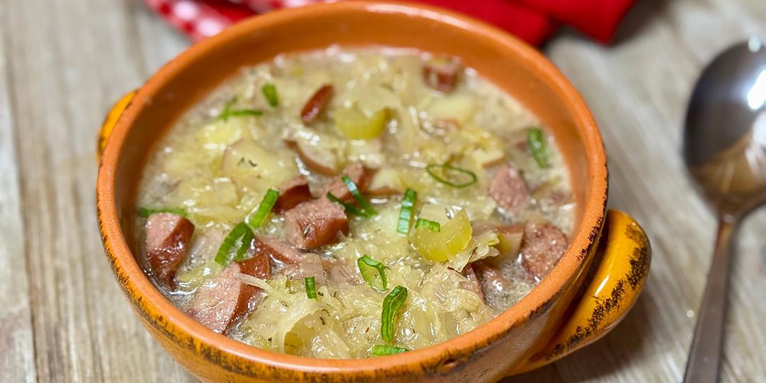 Potato, Leek and Sauerkraut Soup Recipe