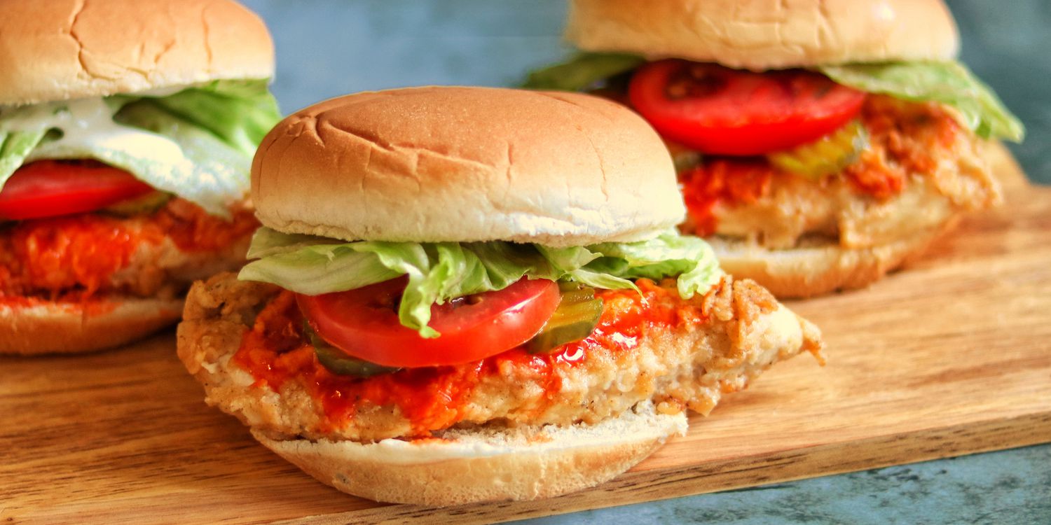 Crispy Buffalo Chicken Sandwiches Recipe