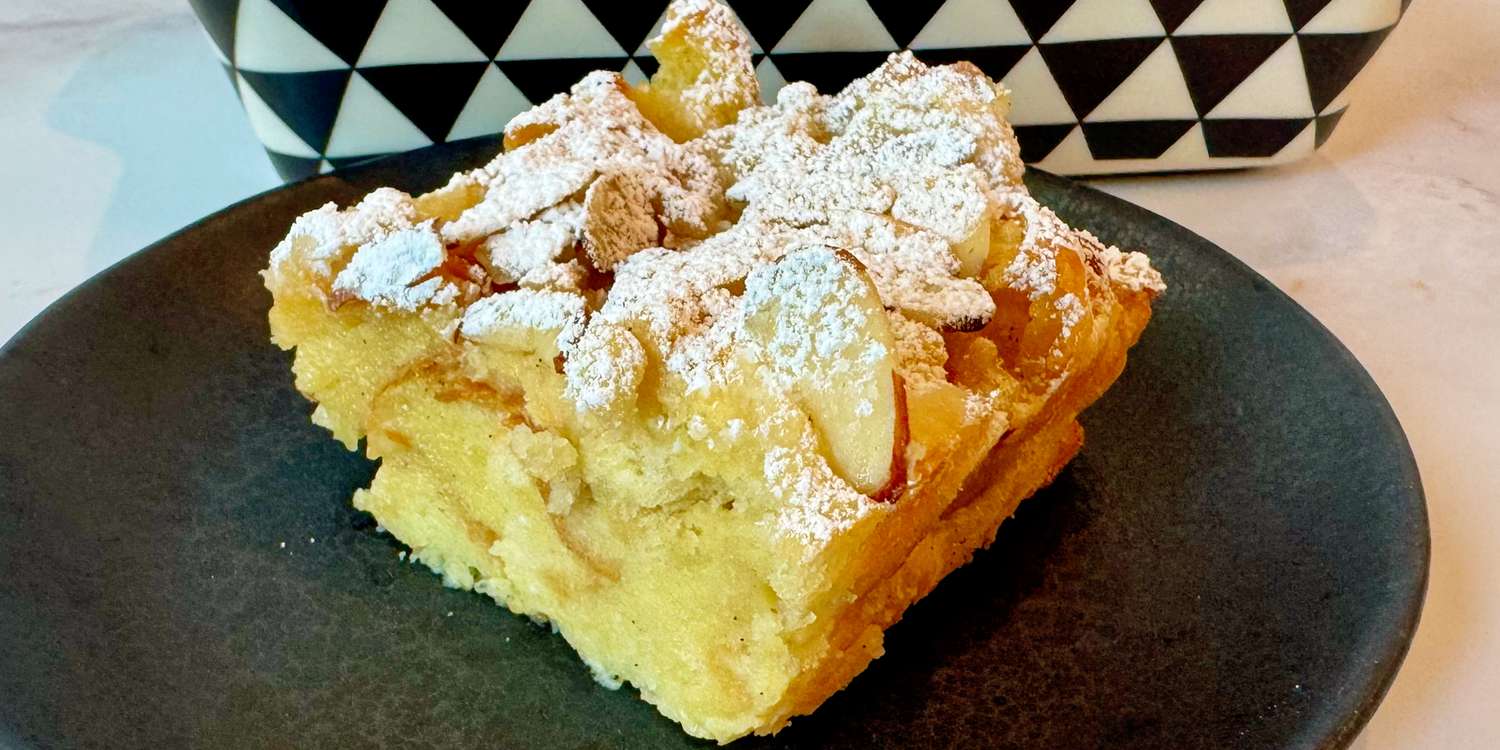 Almond Croissant Bread Pudding Recipe