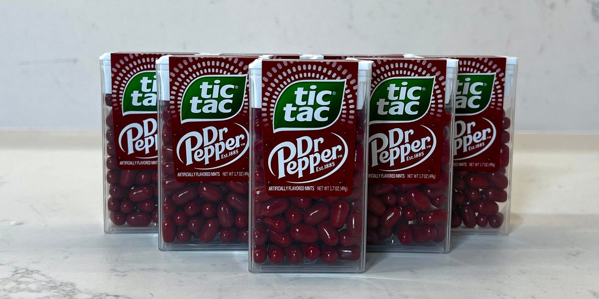 Dr Pepper Tic Tacs Are Here & We Tried Them First