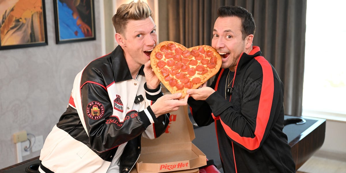 Pizza Hut & Backstreet Boys Launch Shape of My Heart-Shaped Pizza