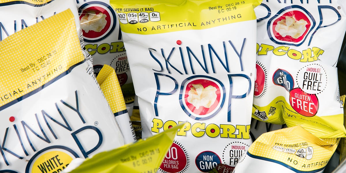 SkinnyPop Recalls Brand-New Popcorn Flavor Due To Packaging Blunder