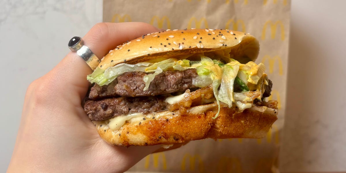 I Tried The New Big Arch Burger From McDonald’s & I Have THOUGHTS