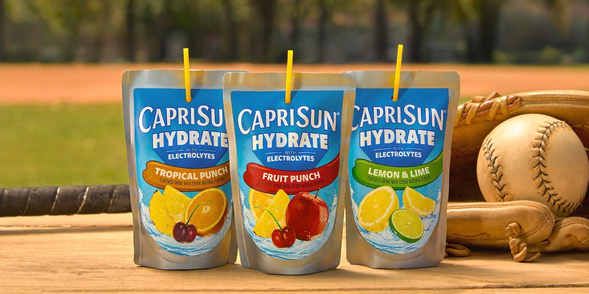 Capri Sun Launches Its First Electrolyte Drink For Kids