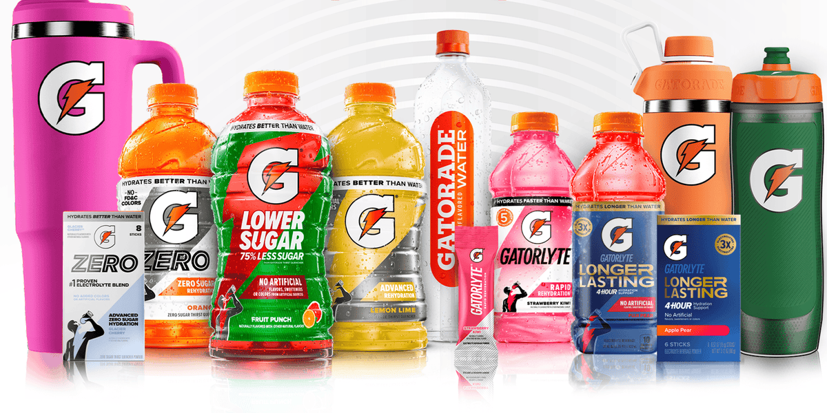 Gatorade Announces Major Brand Overhaul Beyond Sports