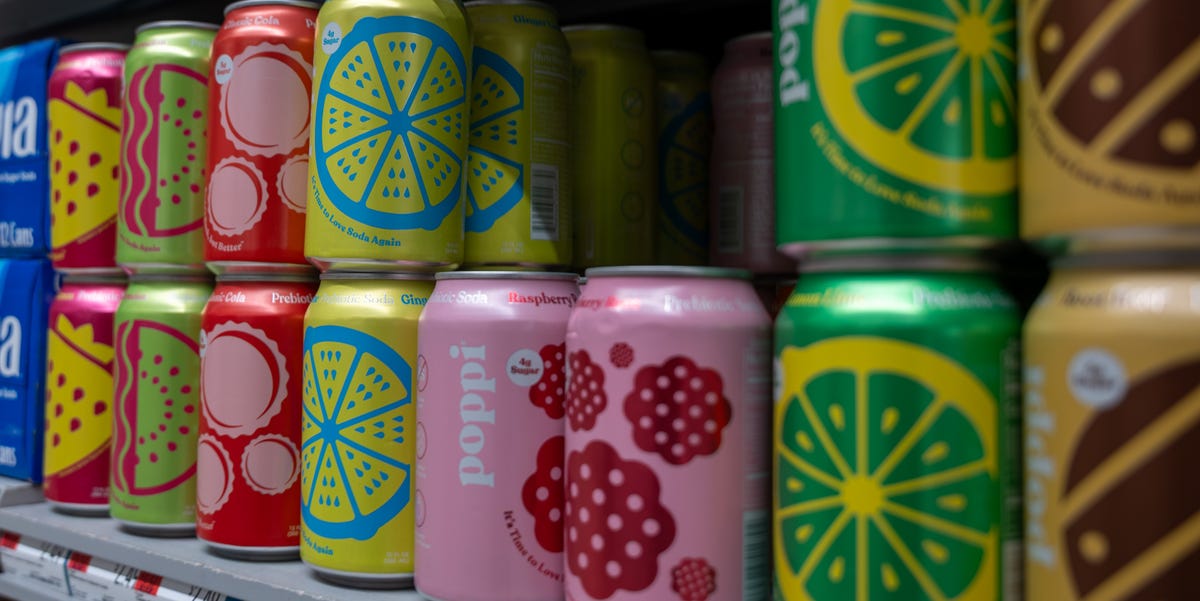 Poppi Just Dropped A New Berries & Cream Soda Flavor