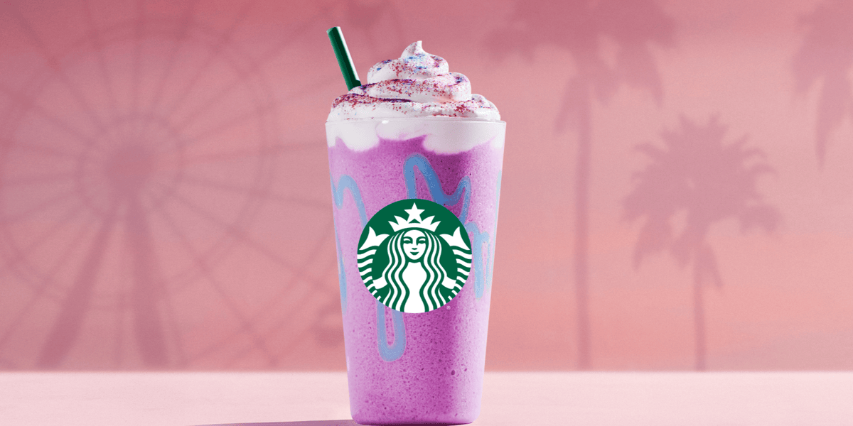 Starbucks’ Unicorn Frappuccino Is Returning For Coachella