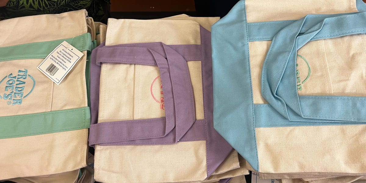 Mini Striped Tote Bags Might Be Coming To Trader Joe’s In May